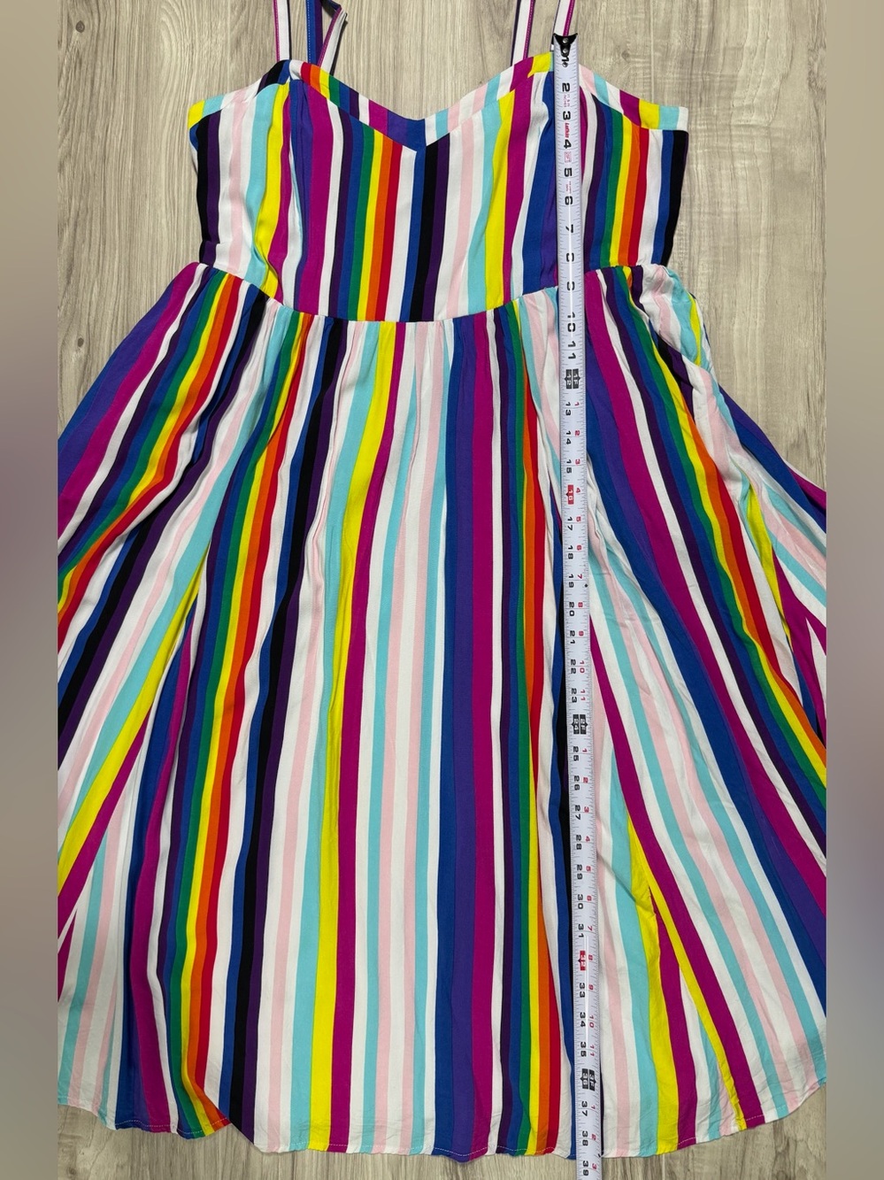torrid Rainbow Stripe Sundress - Picture 5 of 11